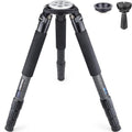 Carbon Fiber Heavy Duty Tripod with 75mm Bowl Adapter 63 inch Black Y2367
