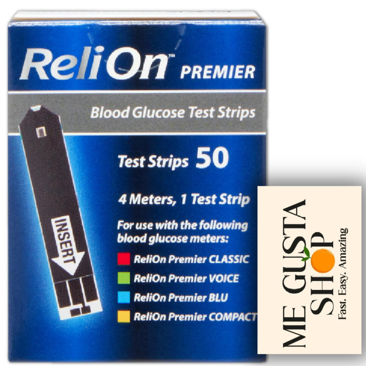 Blood Glucose Test Strips 50 Count J72769