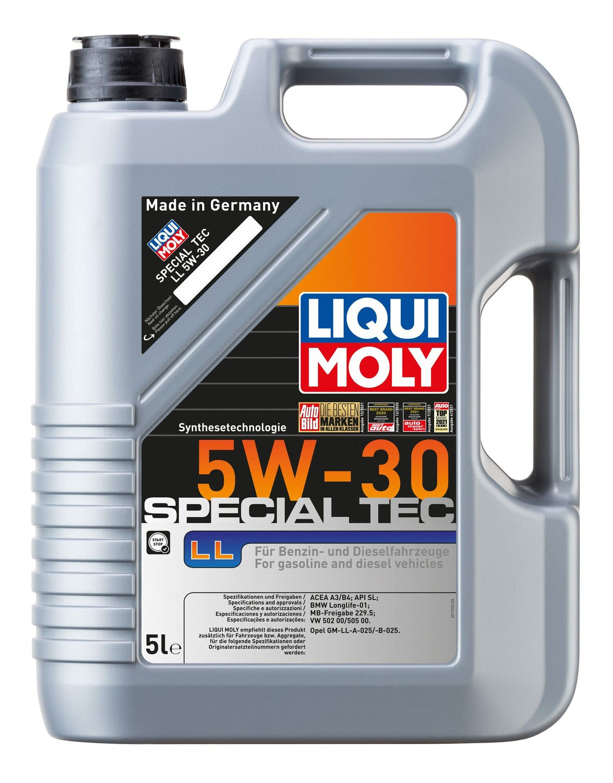 5W-30 Motor Oil - 5 Liter L723344