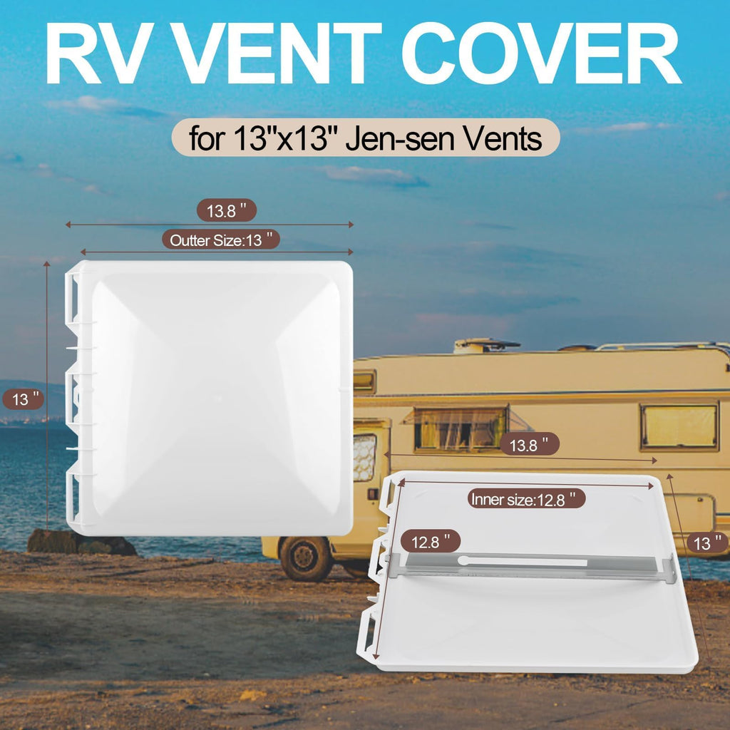 13" x 13" RV Vent Cover/Lid Metal Base B862492