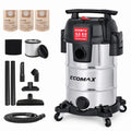 8 Gallon Stainless Steel Wet and Dry Shop Vacuum E163