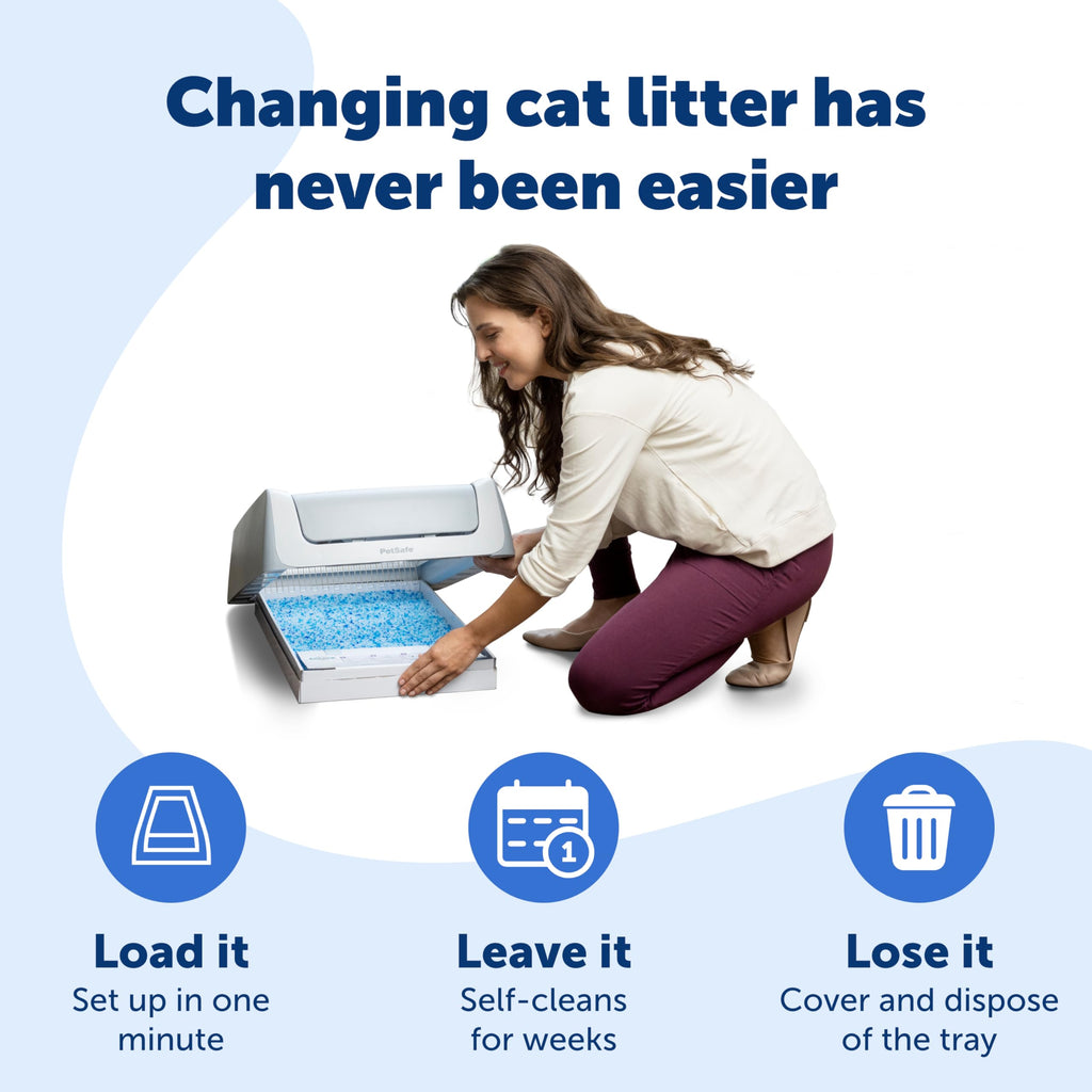 Fragrance-Free Crystal Litter Box Tray Refill C848989
