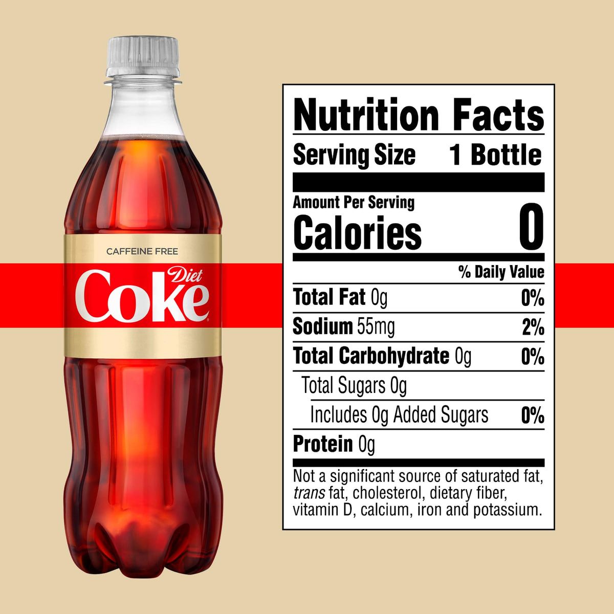 Caffeine Free Soda 16.9 fl oz 12 Pack O506