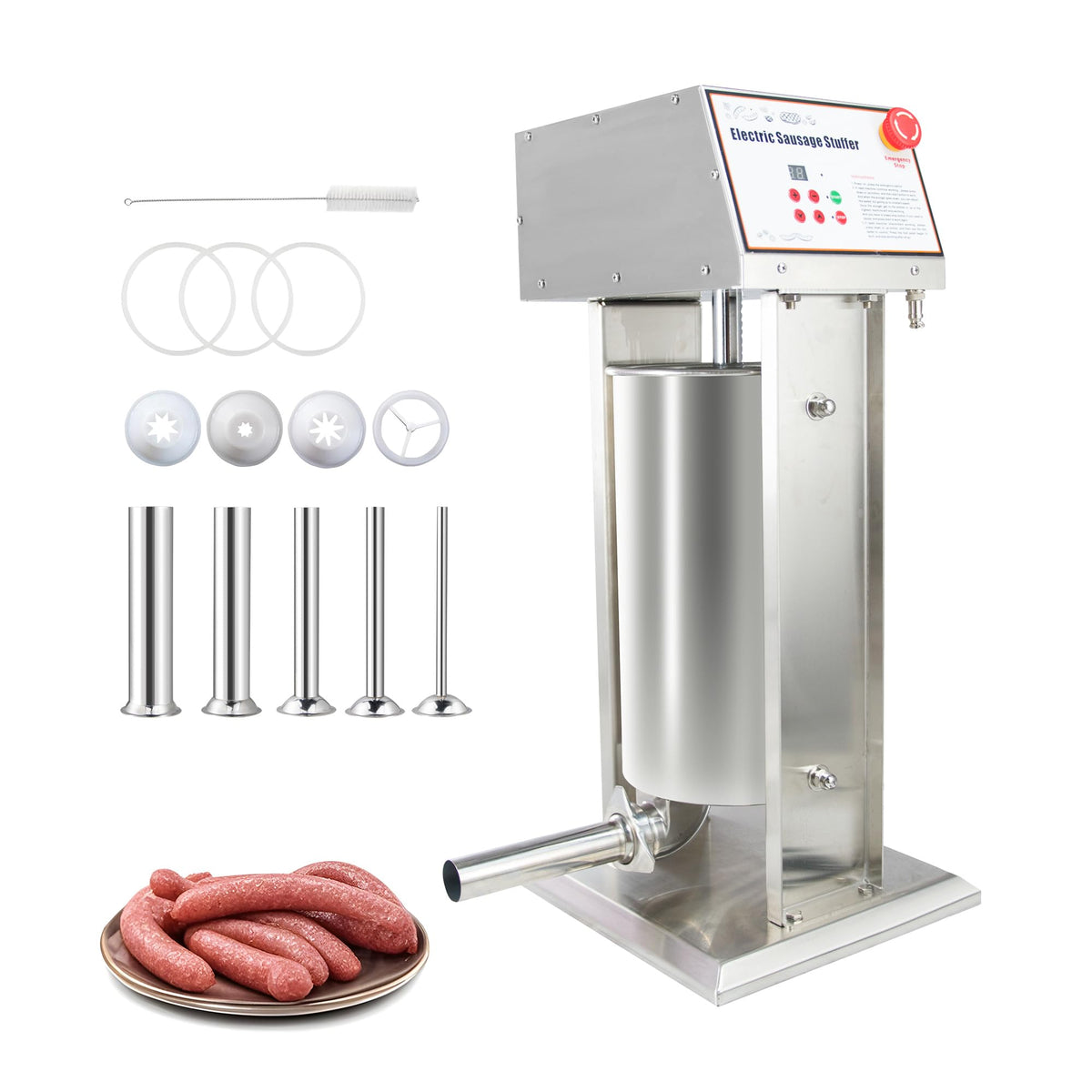 Stainless Steel Electric 15 Liter Sausage Stuffer C1685