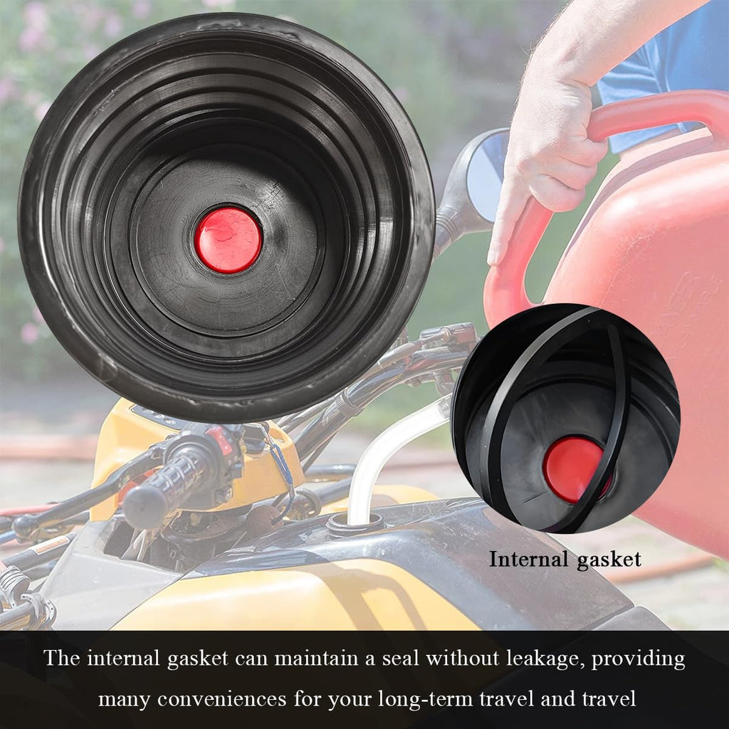 5 Gallon Gas Cans Fuel Jug Hose & Cap M82597