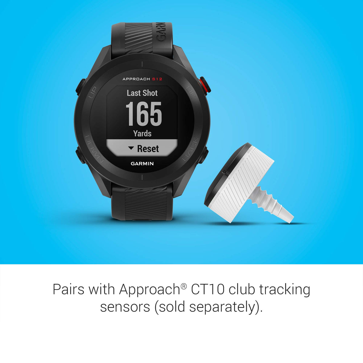 Black Golf Watch C12606