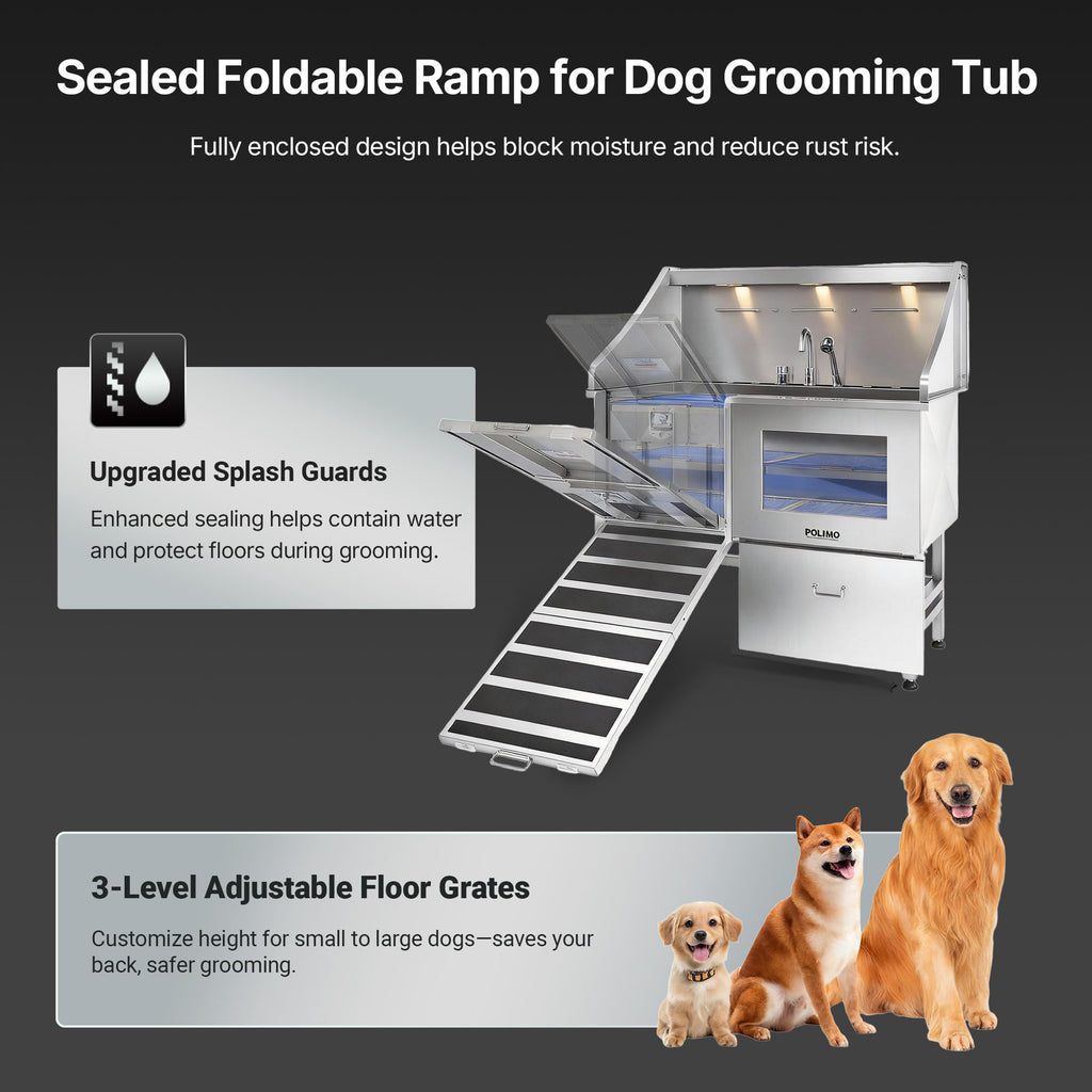 304 Stainless Steel Pet Wash Sink H3328