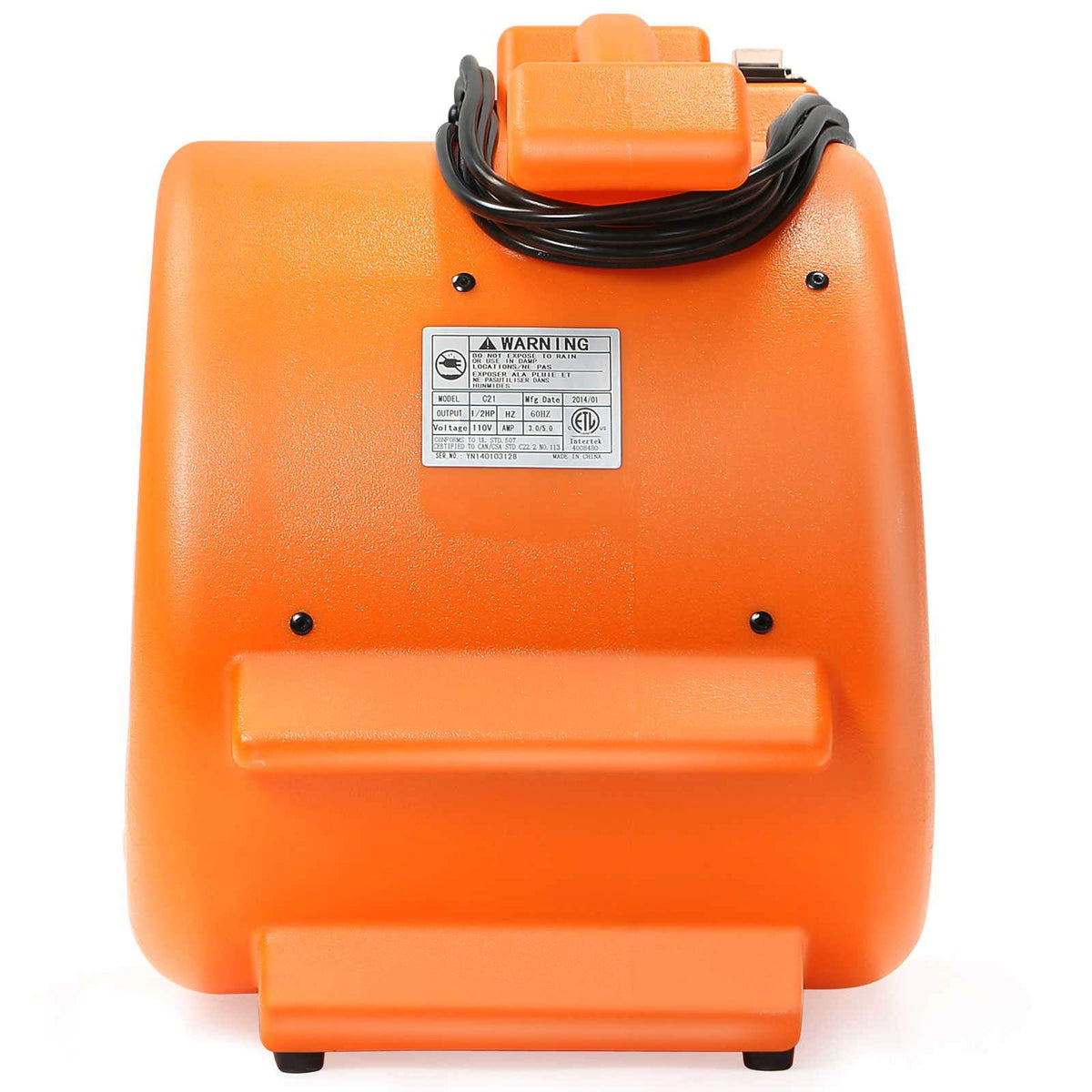 12pk 2 Speed 1/2 HP Air Mover Carpet Dryer Floor Fan A6392