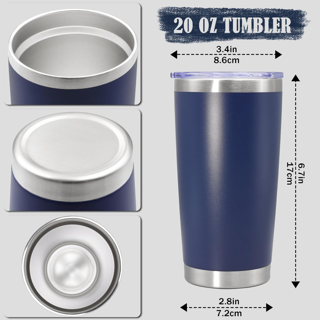 20oz Insulated Stainless Steel Tumbler with Lid V970011