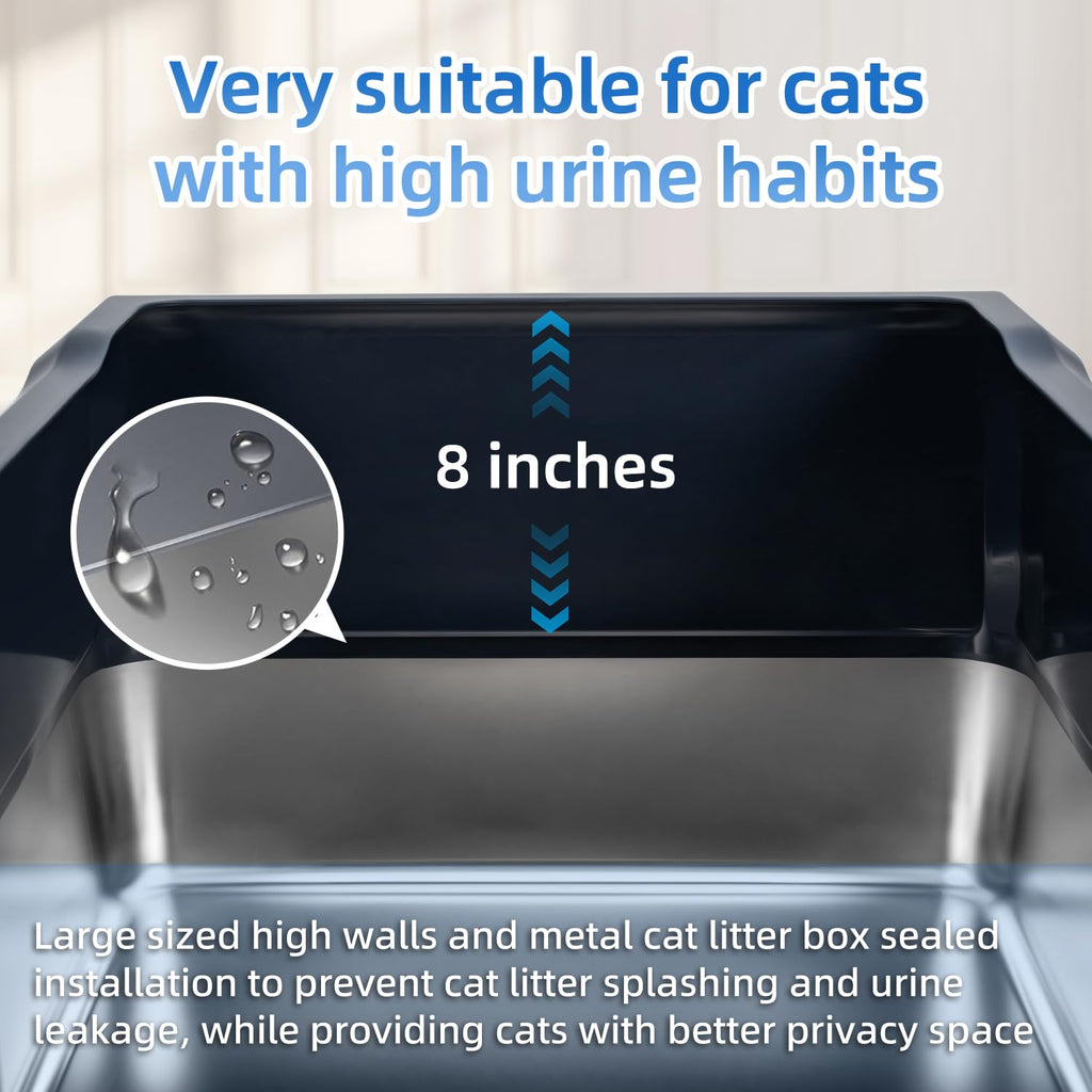 XXXL Stainless Steel Litter Box R4199