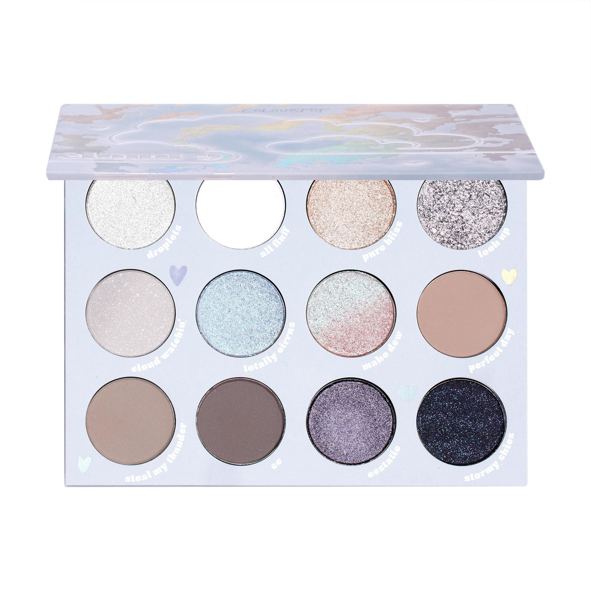 Matte Metallic Glitter Eyeshadow Palette 0.49 oz I985
