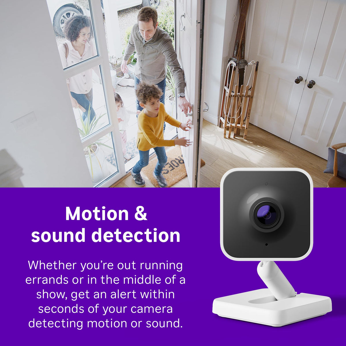 4K Streaming Stick + Indoor Security Camera 1-Pack Y824326