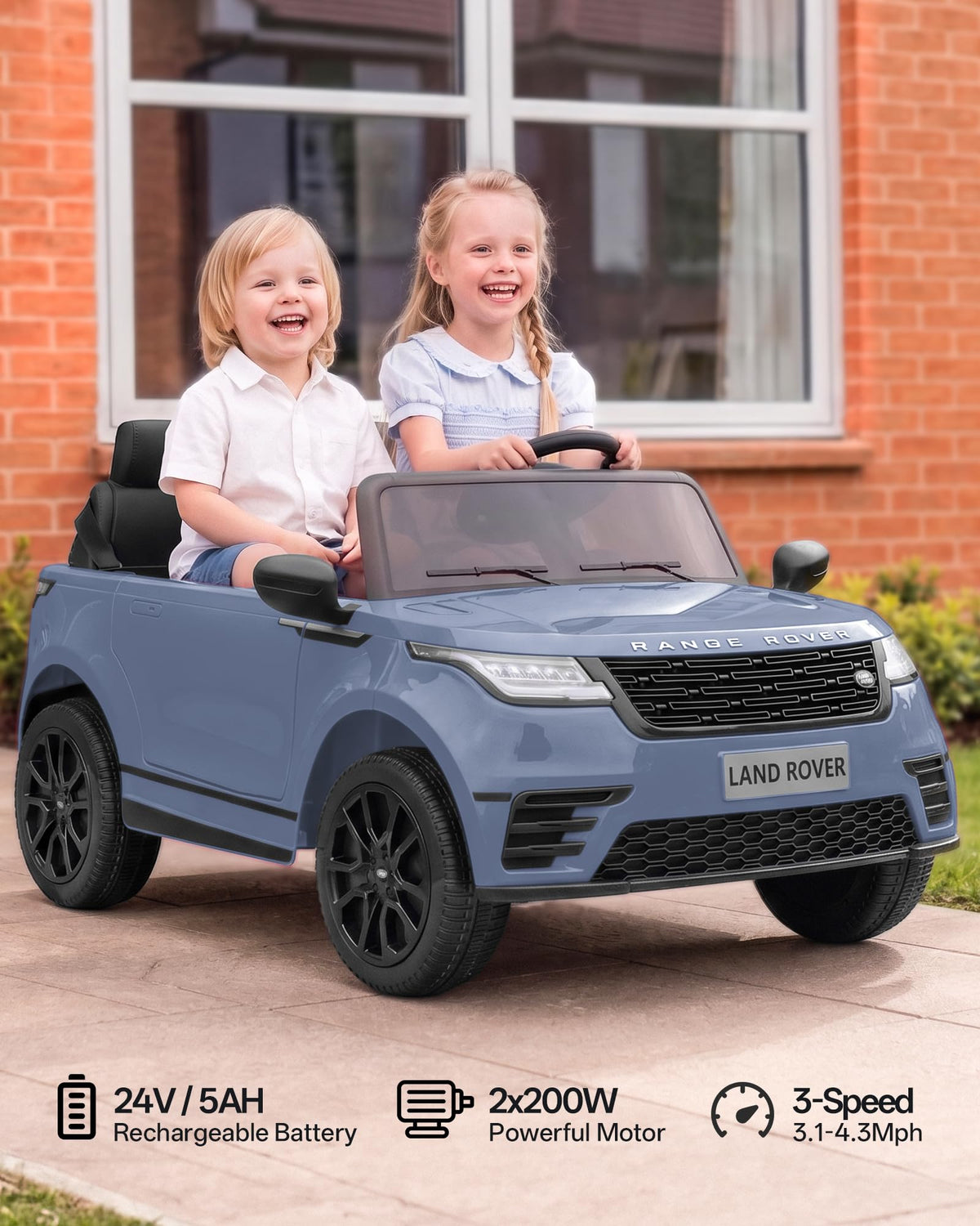 24V 2 Seater Ride on Car F94762