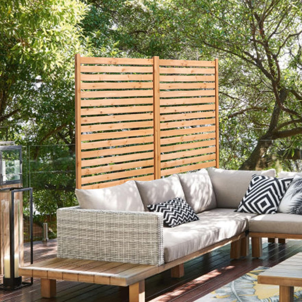 Wooden Privacy Screen 36" W x 73" H I33387
