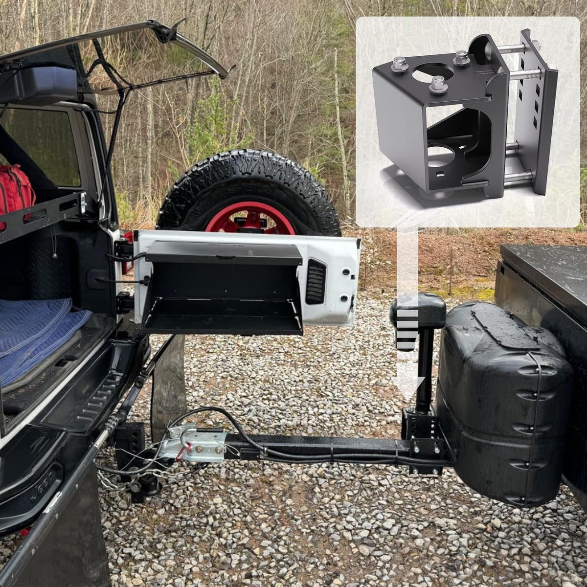 Heavy Duty Trailer Jack Relocation Kit W782