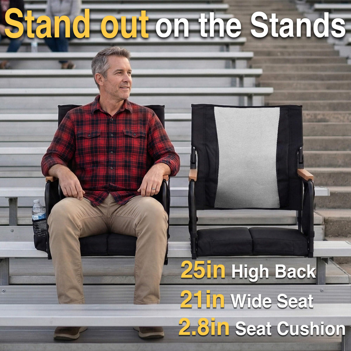 High Back Stadium Seats with Back Support Z1582