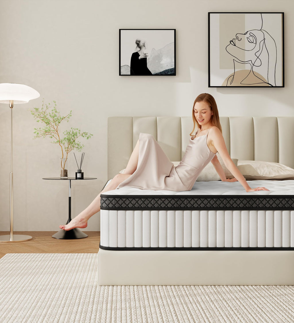 12 Inch Full Size Hybrid Mattress in a Box P599