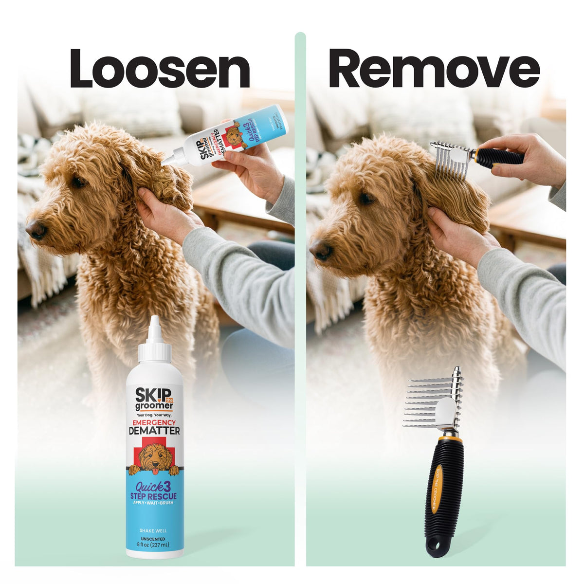 Dematting Cream for Dogs 8 oz C959944