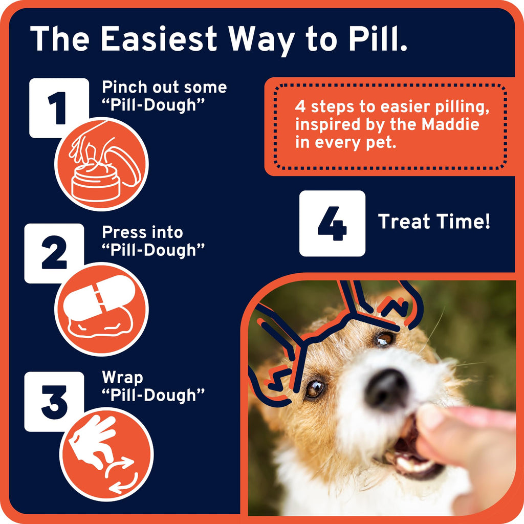 Pill-Dough Treat Paste Wrap for Dogs & Cats W85289