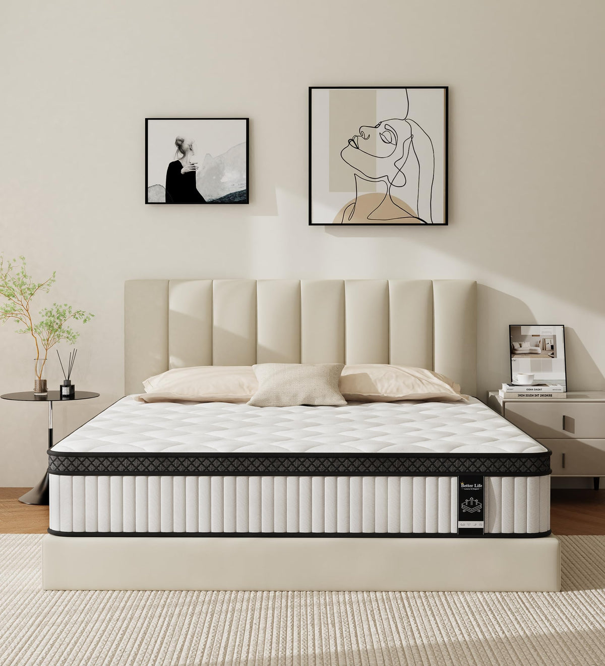 12 Inch Full Size Hybrid Mattress in a Box P599
