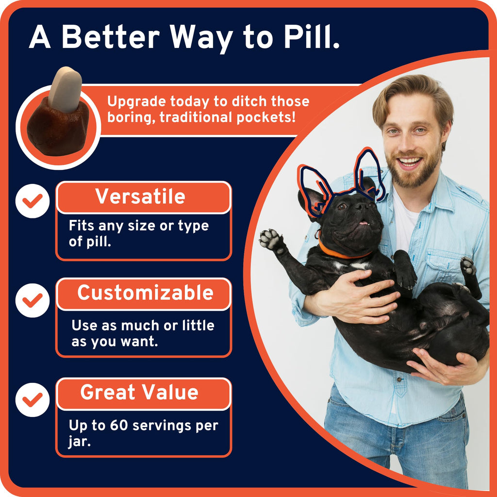 Pill-Dough Treat Paste Wrap for Dogs & Cats W85289