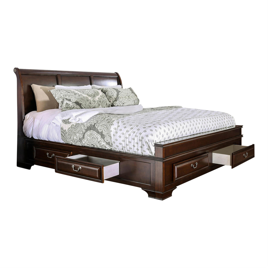 King Storage Platform Bed C168