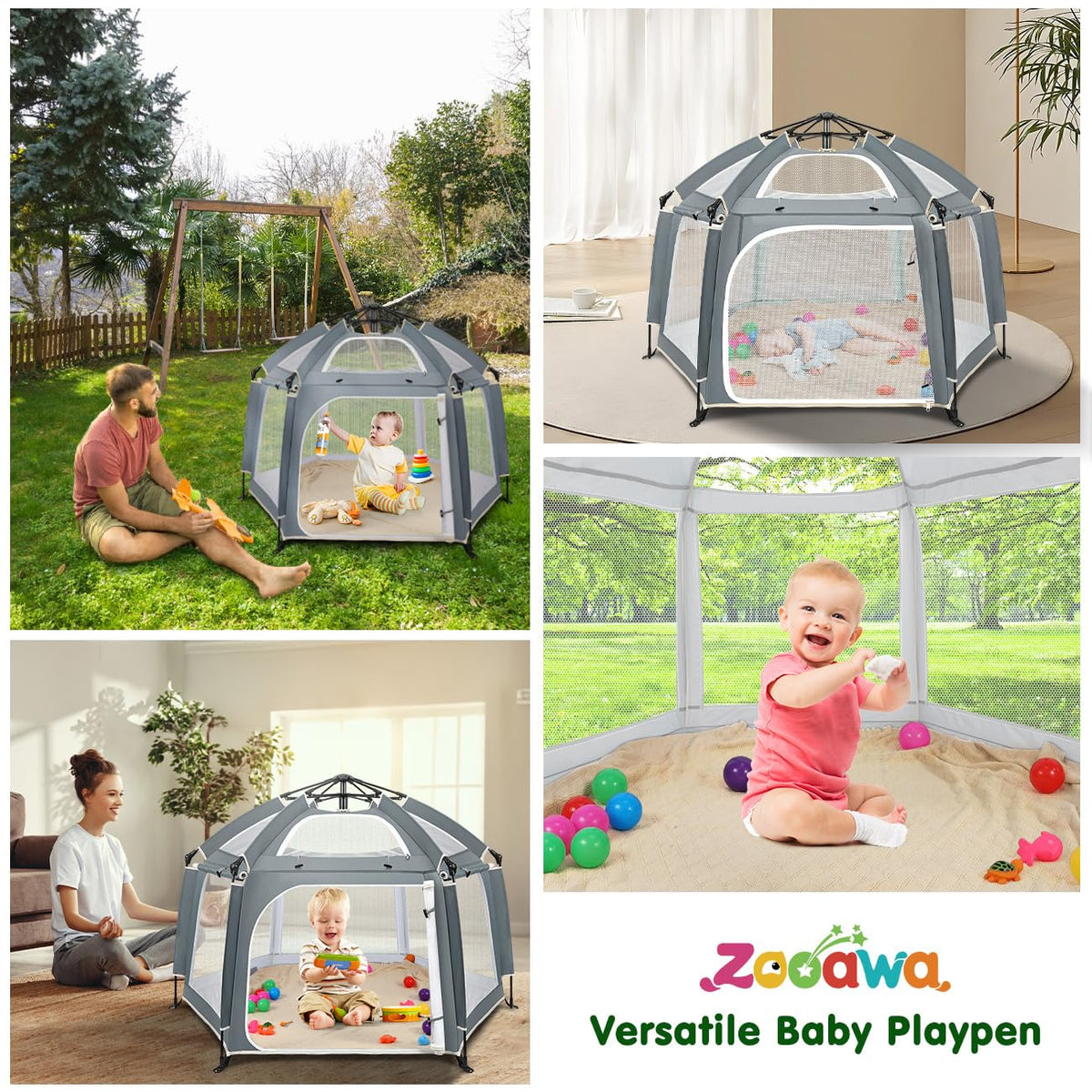 Pop Up Playpen for Babies and Toddlers X705270