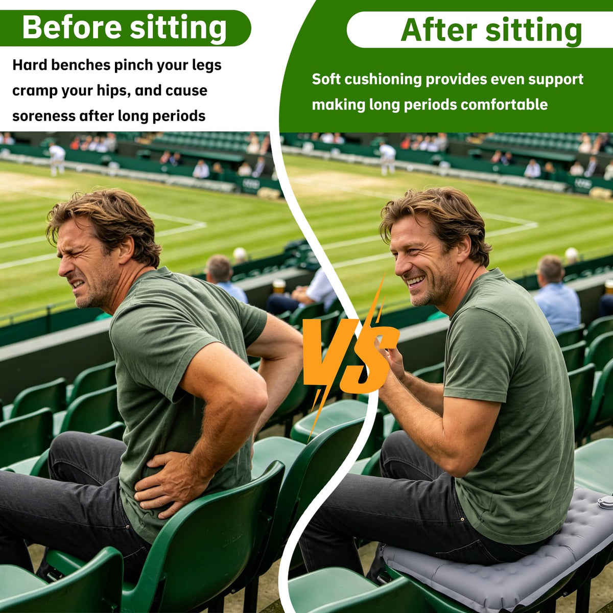 2 Pcs Inflatable Seat Cushion Y200524
