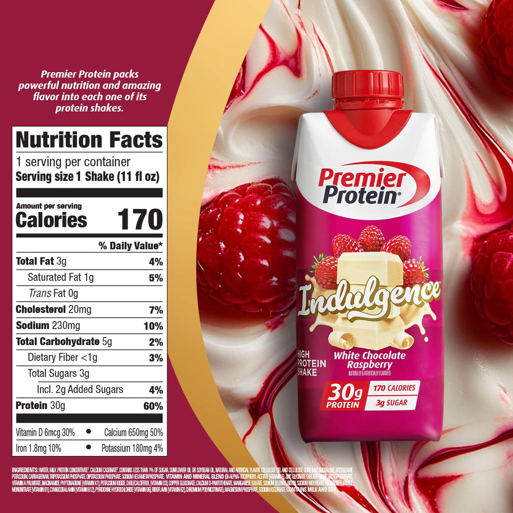 White Chocolate Raspberry Protein Shake 12 Pack T526