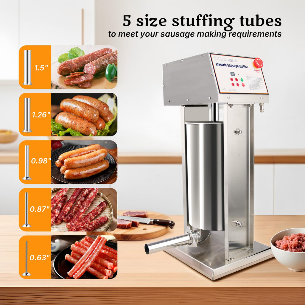 Stainless Steel Electric 15 Liter Sausage Stuffer C1685