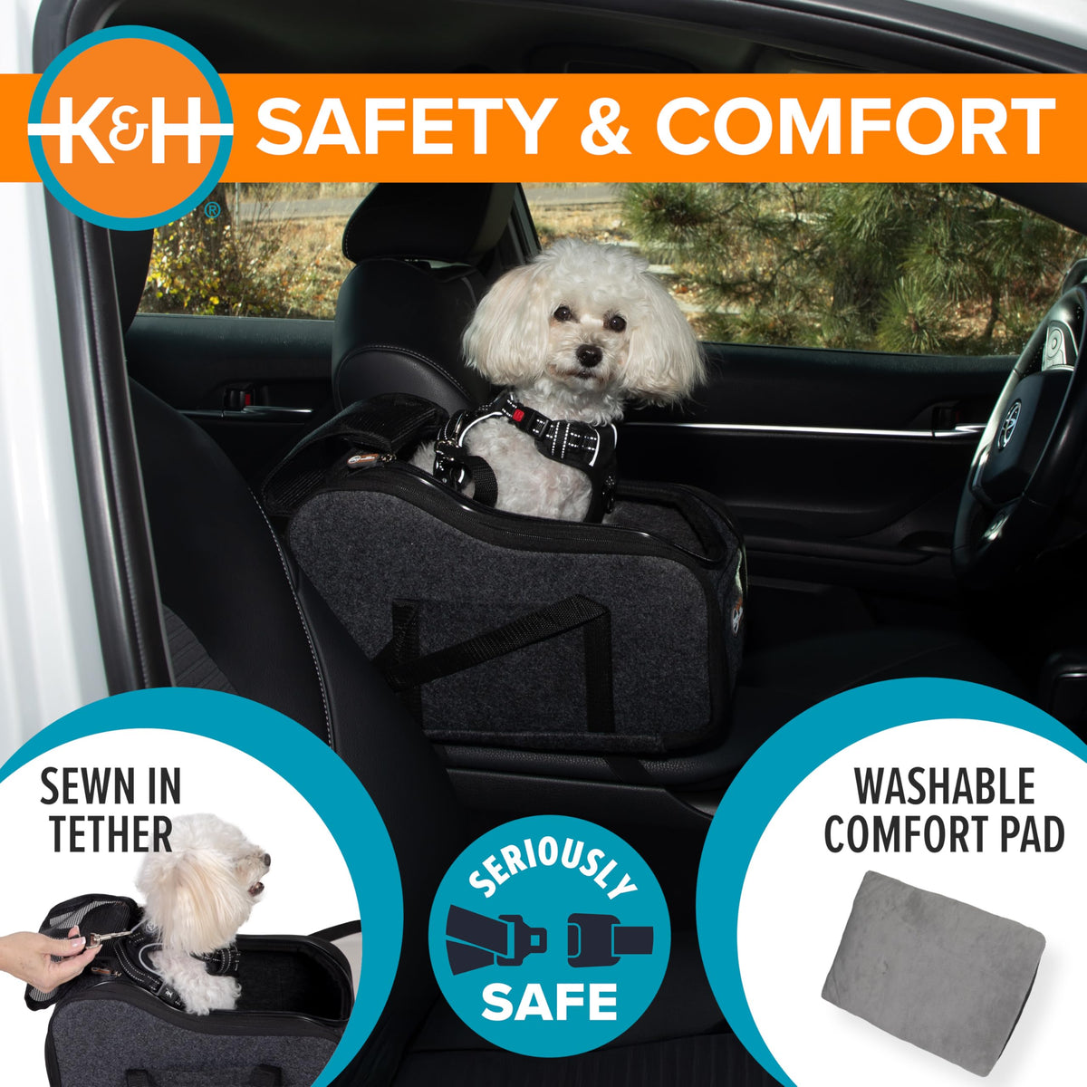 Dog Car Seat for Pets Under 8 lbs L819174