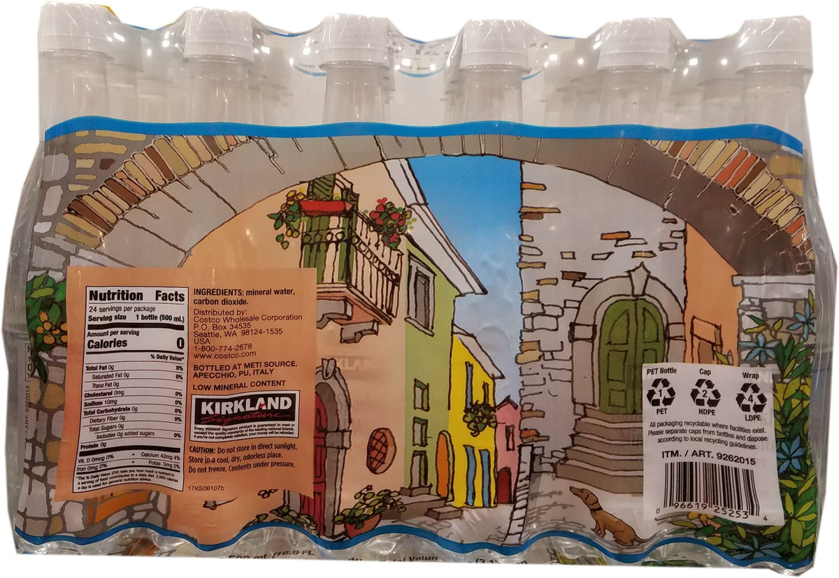 Italian Sparkling Water 16.9 fl oz 24 ct H50651